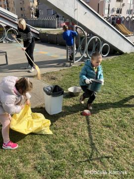 Čistilna akcija Vrtec Antona Medveda_9